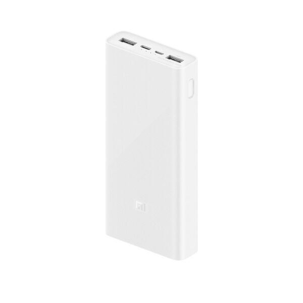 پاوربانک (فست شارژ) Xiaomi 18W 30000mAh مدل PB3018ZM - سفید (Copy)
