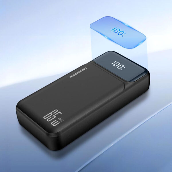 پاوربانک Riversong 65W 20000mAh مدل Phantom 65 Pro PB103 - مشکی