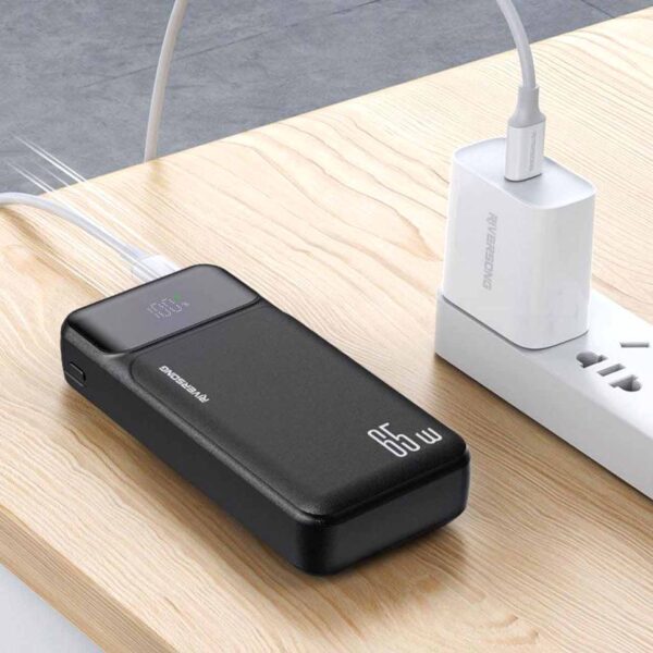 پاوربانک Riversong 65W 20000mAh مدل Phantom 65 Pro PB103 - مشکی