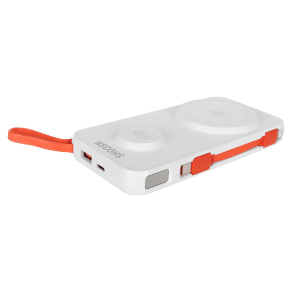 پاوربانک (PD و فست شارژ) Shoosh 22.5W 10000mAh مدل SH+11OW - سفید- SMO