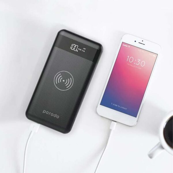 پاوربانک Porodo مدل PD-926W-BK -پک ضعیف