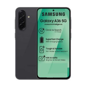 گوشی موبایل Samsung مدل Galaxy A36 5G (RAM 8) ظرفیت 256GB - مشکی (ویتنام)