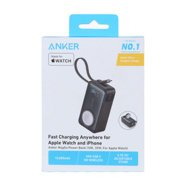 پاور بانک فست شارژ ANKER 10000mAh مدل A1657H11 35W - مشکی (گارانتی 18ماهه حافظه طلایی ایستا)