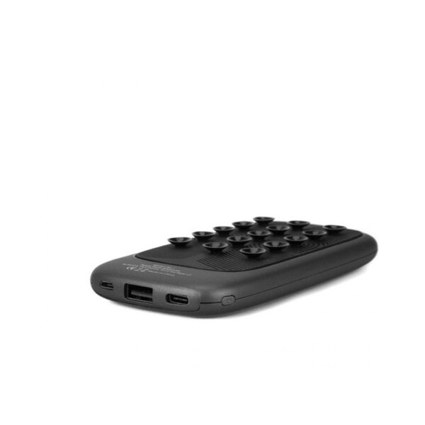 پاوربانک Porodo 6000mAh مدل PD-OT17W-BK  - مشکی - پک ضعیف (گارانتی 24 ماهه ایویز)