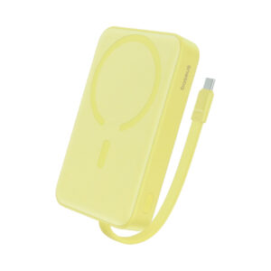 پاوربانک (فست شارژ) Baseus 10000mAh مدل PPCXM10T 30W - زرد (گارانتی آونگ)