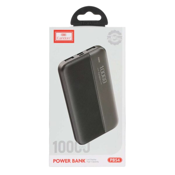 پاوربانک Earldom 10000mAh مدل ET-PB54 - مشکی