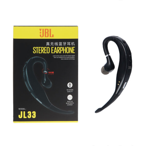 هندزفری تک گوش بلوتوثی JBL مدل JL33 - مشکی