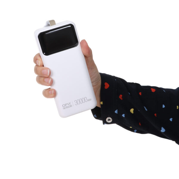 پاوربانک ( فست شارژ) Ofyi 22.5W 30000mAh مدل PB-09 - سفید